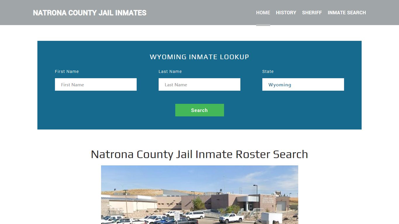 Natrona County Jail Inmate Roster Lookup, Casper, WY